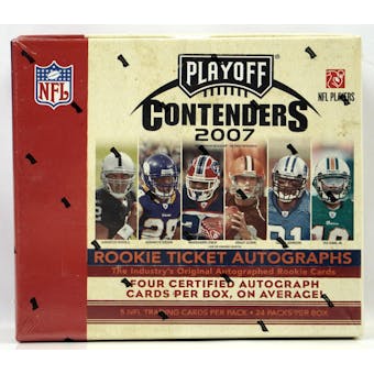 2007 Playoff Contenders Football Hobby Box (Reed Buy)