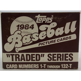 1984 Topps Traded & Rookies Baseball Factory Set (Reed Buy)