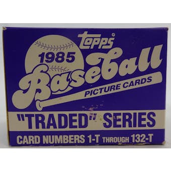 1985 Topps Traded & Rookies Baseball Factory Set (Reed Buy)
