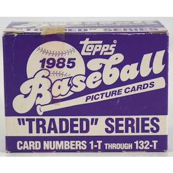 1985 Topps Traded & Rookies Baseball Factory Set (Reed Buy)