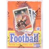 1988 Topps Football Wax Box (BBCE) (Reed Buy)