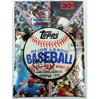 1981 Topps Baseball Wax Box (BBCE) (Reed Buy)