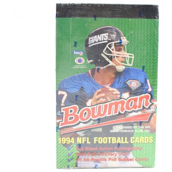 1994 Bowman Football Hobby Box