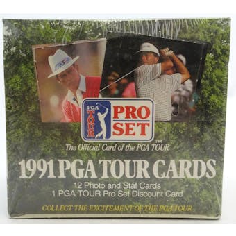 1991 Pro Set Golf Wax Box (Reed Buy)