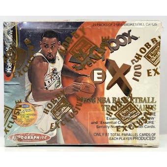 Z 1997/98 Fleer Skybox EX-2001 Basketball Hobby Box (Reed Buy)