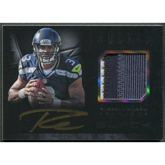 2012 Panini Black #R25 Russell Wilson Rookie Patch Auto #063/349