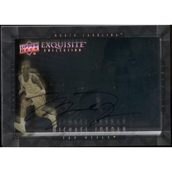 2014 Exquisite Michael Jordan Autographed Card D-JN