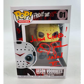 Friday the 13th Jason Voorhees Funko POP Autographed by C.J. Graham