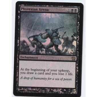 Magic the Gathering 9th Edition Single Phyrexian Arena FOIL - SLIGHT PLAY (SP)
