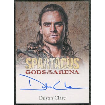2012 Spartacus Gods of the Arena #3 Dustin Clare as Gannicus Auto