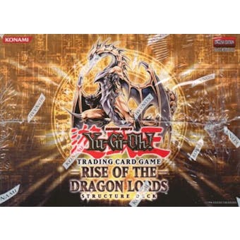 Upper Deck Yu-Gi-Oh Rise of the Dragon Lords Structure Deck Box