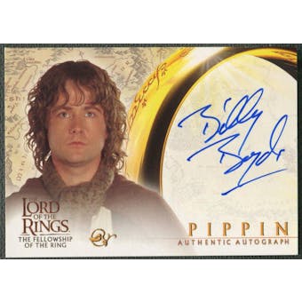 2001 Lord of the Rings Fellowship of the Ring #NNO Billy Boyd as Pippin Auto