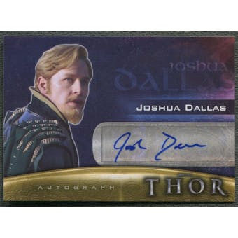 2011 Thor Movie #JD Joshua Dallas as Fandral Auto