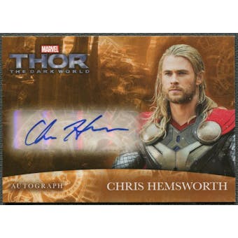 2013 Thor The Dark World #CH Chris Hemsworth as Thor Auto