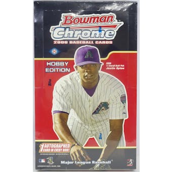 2006 Bowman Chrome Baseball Hobby Box (Reed Buy)