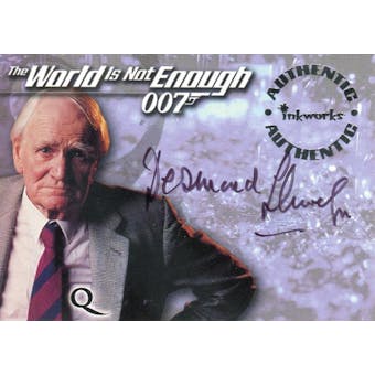 Desmond Llewelyn 1999 Inkworks 007 The World is Not Enough Q (Reed Buy)