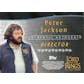 Peter Jackson Topps LOTR The Two Towers Autograph (Reed Buy)