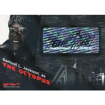 Samuel L. Jackson Inkworks The Spirit A7 The Octopus Autograph (Reed Buy)