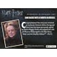Dame Maggie Smith Artbox Harry Potter Deathly Hallows Minerva McGonagall Autograph (Reed Buy)