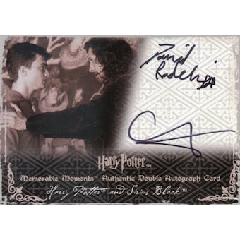 Daniel Radcliffe/Gary Oldman Artbox Harry Potter/Sirius Black Dual Autograph (Reed Buy)