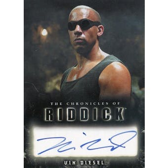 Vin Diesel Rittenhouse The Chronicles of Riddick Richard B. Riddick Autograph (Reed Buy)