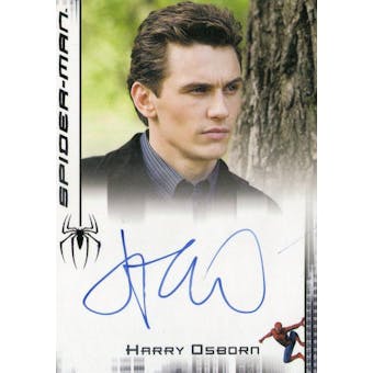 James Franco 2007 Upper Deck Spider-Man 3 Harry Osborn Autograph (Reed Buy)