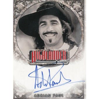 Adrian Paul Rittenhouse The Highlander #IA2 Duncan MacLeod Autograph (Reed Buy)
