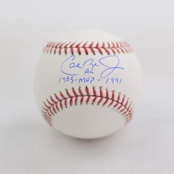 Cal Ripken Jr Autographed Official MLB Baseball (Fanatics COA) (Reed Buy)