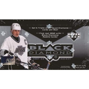 2007/08 Upper Deck Black Diamond Hockey Hobby Box