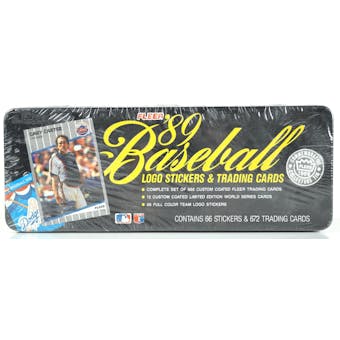 1989 Fleer Glossy Baseball Factory Set (Reed Buy)