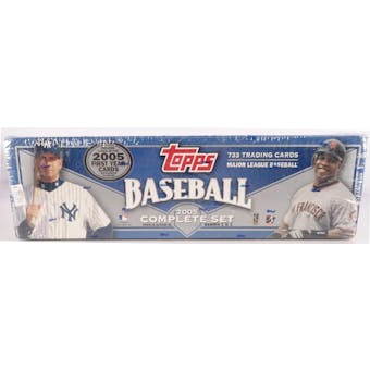 2005 Topps Factory Set Baseball (Box) (Blue) (Reed Buy)