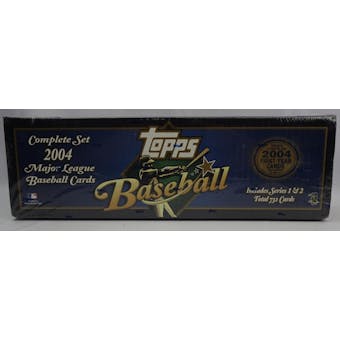 2004 Topps Baseball Retail Factory Set (Box) (Blue) (Reed Buy)