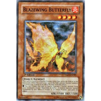 Yu-Gi-Oh Tactical Evolution Single Blazewing Butterfly Super Rare