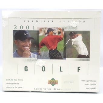 2001 Upper Deck Golf Hobby Box (Reed Buy)