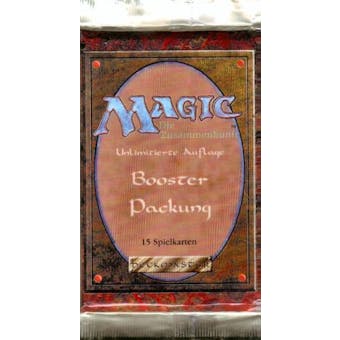 Magic the Gathering 3rd Edition (Revised) Booster Pack (German) FWB