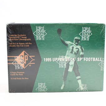 1995 Upper Deck SP Football Hobby Box (Reed Buy)