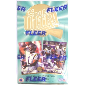 1994 Fleer Ultra Series 2 Football Hobby Box (Reed Buy)