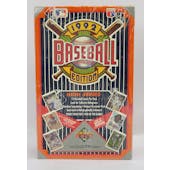 1992 Upper Deck High # Baseball Hobby Box (Reed Buy)