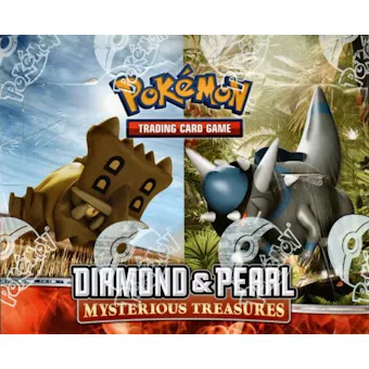 Pokemon Diamond & Pearl Mysterious Treasures Theme Deck Box