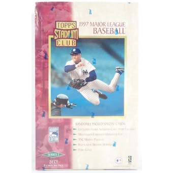 1997 Topps Stadium Club Series 1 Baseball Hobby Box (Reed Buy)