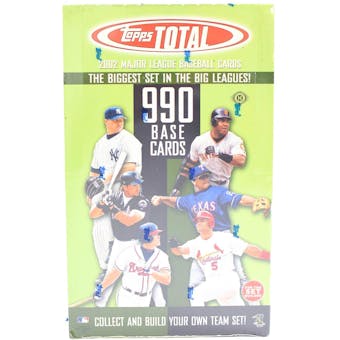 2002 Topps Total Baseball Hobby Box