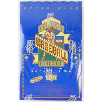 1993 Upper Deck Series 2 Baseball Hobby Box (Reed Buy)