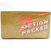 1990 Action Packed Rookie Update Football Wax Box (Reed Buy)