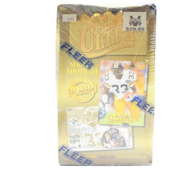 1995 Fleer Ultra Series 1 Football Hobby Box (Reed Buy)