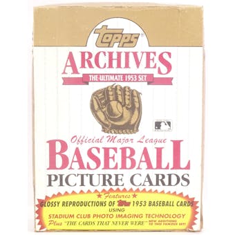 1991 Topps Archives (1953) Baseball Wax Box (Reed Buy)