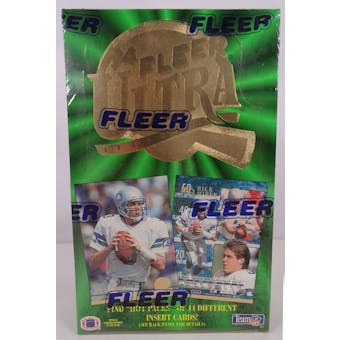 1994 Fleer Ultra Series 1 Football Hobby Box (Reed Buy)