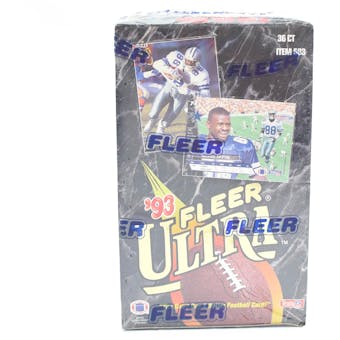 1993 Fleer Ultra Football Hobby Box (Reed Buy)