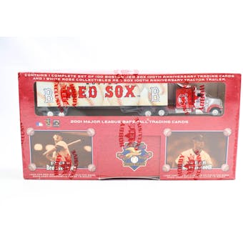 2001 Fleer Red Sox 100th Anniversary Baseball Factory Set (Box) (Reed Buy)