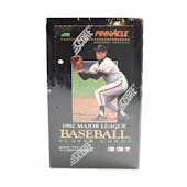 1992 Pinnacle Series 2 Baseball Hobby Box (Reed Buy)