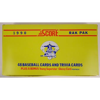 1990 Score Baseball Rack Box (Reed Buy)